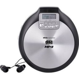 Lecteur CD portable Silva Schneider MCD 50 CD, CD-R, CD-RW, MP3 résistant aux coups noir