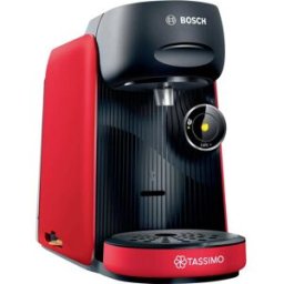 Bosch Tassimo FINESSE TAS163E Machine à capsules noir, rouge écran