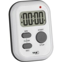 TFA Dostmann TFA - Timer Weiß digital Minuteur blanc numérique