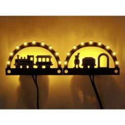 Massoth 8129570 Schwibbogen Eclairage extérieur éclairage permanent avec LEDs Convient pour (modélisme ferroviaire): bâtiment 1 set