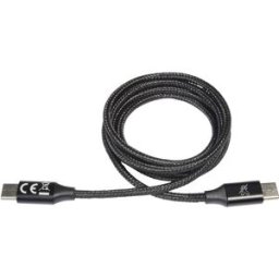 ProCar Câble de charge USB USB 2.0 USB-C® mâle 1.00 m noir flexible 52009000