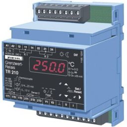 Ziehl TR 210 Régulateur de température KTY -270 à 1820 °C Relais 5 A, Courant analogique (L x l x H) 58 x 70 x 90 mm