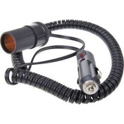 IWH Câble dextension spiralé 3 mètres 12/24 volts Charge de courant max=10 A 12 ou 24 V/DC