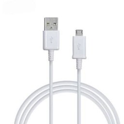 Câble de charge micro USB Samsung ECBDU4EWE 1.50 m blanc Micro USB, USB