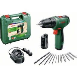 Bosch Home and Garden EasyDrill 1200 -Perceuse sans fil 12 V + 2 batteries, + mallette, + chargeur