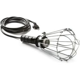 Famatel Lampe Portable En Caoutchouc 52453 200w 5 M Black One Size