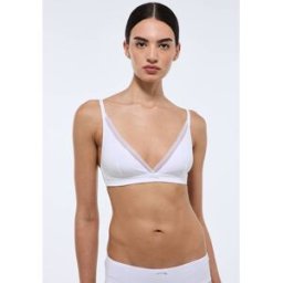MONOPRIX Soutien-gorge triangle foulard DIANE contenant du coton BIO GOTS XS