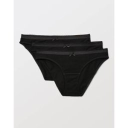 MONOPRIX Lot de 3 culottes LEXIE en coton BIO GOTS XL