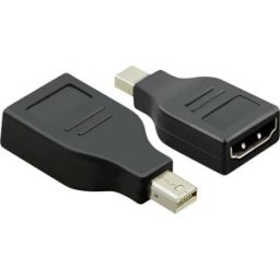 Value 12.99.3159 HDMI Adaptateur [1x Mini port Display mâle - 1x HDMI femelle] noir 0 mm