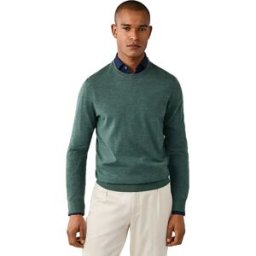 Hackett Pull Hm7000204 Olive Green M Homme