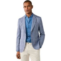 Hackett Blazer Hm4400169 Steel Blue 44 Homme