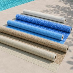 RENOLIT ALKORPLAN Liner PVC armé 150/100e verni Imprimé Alkorplan 3000
