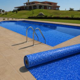 RENOLIT ALKORPLAN Liner PVC armé 150/100e verni Imprimé Alkorplan 3000