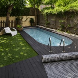 RENOLIT ALKORPLAN Liner PVC armé 150/100e verni Imprimé Alkorplan 3000