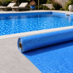 RENOLIT ALKORPLAN Liner PVC armé 150/100e verni Imprimé Alkorplan 3000