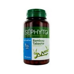 Séphyto Bambou Tabashir 200 Gélules - Pot 200 gélules