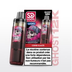 Puff So Good Ghost 12k Cerise Glacée 18mg Nicotine (100% légale)