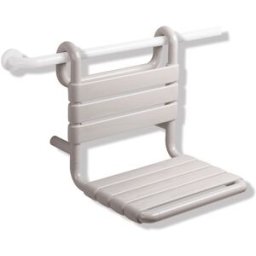 Hewi 801 siège suspendu 801.51.11098 448 x 395 x 500 mm, blanc de sécurité