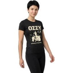 Mc Clothes T-shirt à Manches Courtes Speak Of The Devil Box Black L Femme