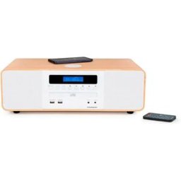 Thomson Micro Hi-fi Mic201ibt Wood/White One Size unisex