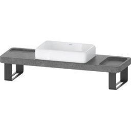 Ensemble meuble-lavabo Duravit Collection One D4800900 140 x 45 x 90 cm, avec console et support de console, finition polie Lavica