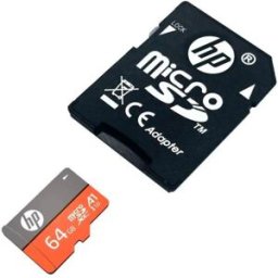 HP Carte Mémoire Avec Adaptateur Microsdxc 128gb Uhs-i U3 Red / Grey Black One Size unisex