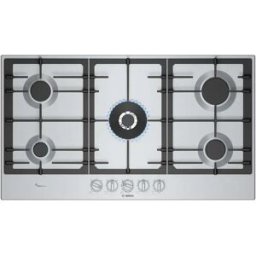 Bosch Table De Cuisson à Gaz Pcr9a5i90 Stainless Steel One Size unisex