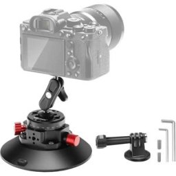 Neewer Support à Ventouse 1/4´´ Ca013 Pour Caméras De Sport Dji Action/gopro/insta360 Black One Size unisex