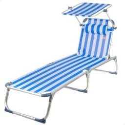 Aktive Bain De Soleil Pliable 5 Positions Sunhade & Pillow