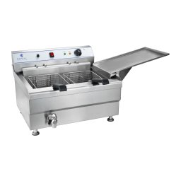 Friteuse à beignets - 36 litres - 380V - 2 paniers