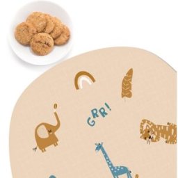 Charlie et Suzie Set de table Isidore Animaux