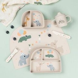 Done by Deer Set de table Celebration Sable