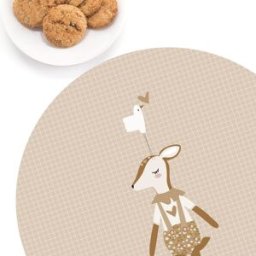 Charlie et Suzie Set de table Faon