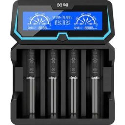 Xtar Chargeur De Batterie X4 Li-ion 18650 Black One Size