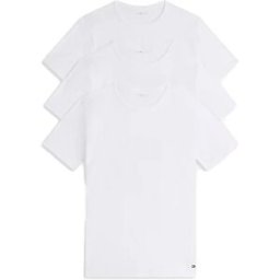Tommy Hilfiger T-shirt à Manches Courtes Um0um03933 3 Unités White / White / White L Homme