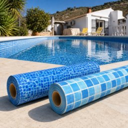 RENOLIT ALKORPLAN Liner PVC armé 180/100e antidérapant Imprimé Alkorplan 3000