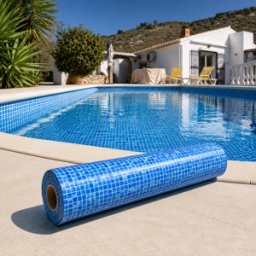 RENOLIT ALKORPLAN Liner PVC armé 180/100e antidérapant Imprimé Alkorplan 3000