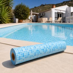 RENOLIT ALKORPLAN Liner PVC armé 180/100e antidérapant Imprimé Alkorplan 3000