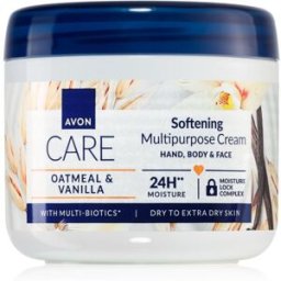 Avon Care Oatmeal & Vanilla crème multi-usages visage, mains et corps 400 ml