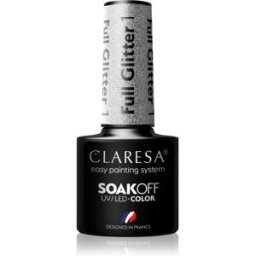 Claresa SoakOff UV/LED Color Full Glitter vernis à ongles gel teinte 1 5 g