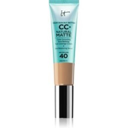 IT Cosmetics Your Skin But Better CC+ Natural Matte CC crème effet mat SPF 40 Medium Tan 32 ml