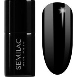 Semilac UV Hybrid Black & White vernis à ongles gel teinte 031 Black Diamond 7 ml