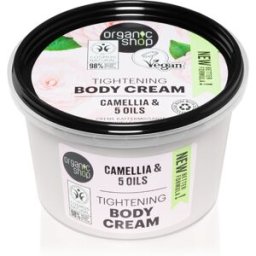 Organic Shop Organic Camellia & 5 Oils crème pour le corps traitante 250 ml