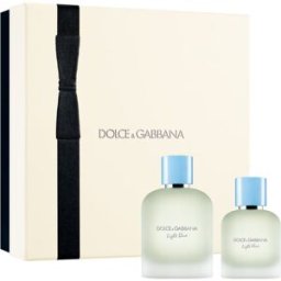 Dolce&Gabbana Light Blue Pour Homme EDT Duo Gift Set NEW coffret cadeau pour homme