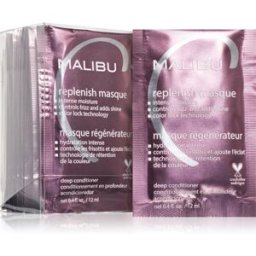 Malibu C Replenish Masque masque rénovateur pour cheveux 12x12 ml