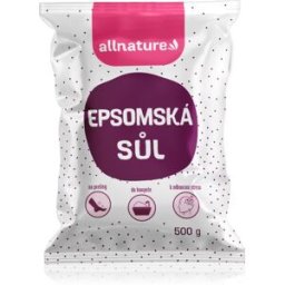 Allnature Epsom salt sel de bain 500 g