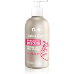 Delia Cosmetics Juicy Care Raspberry crème hydratante mains 120 ml