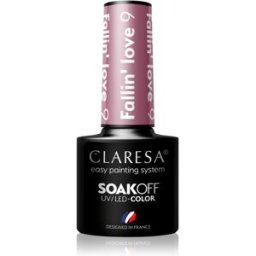 Claresa SoakOff UV/LED Color Fallin' Love vernis à ongles gel teinte 9 5 g