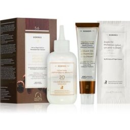 Korres Argan Oil coloration cheveux permanente à l'huile d'argan teinte 5.6 Red Light Brown 50 ml