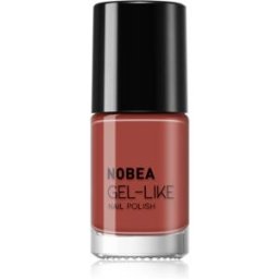 NOBEA Day-to-Day Gel-like Nail Polish vernis à ongles effet gel teinte Fired brick #N15 6 ml